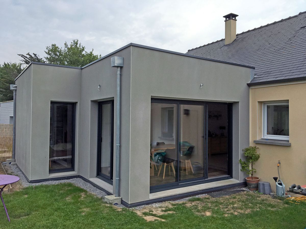 Extension à étage — 70 m² ajoutés, 2025